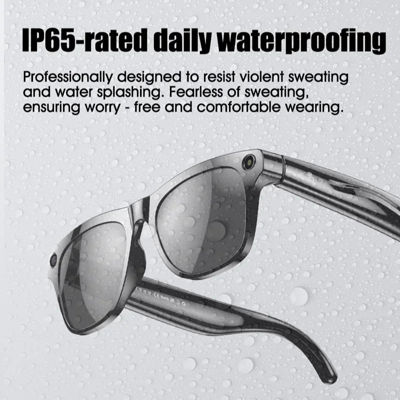 Xiaomi 4K AI Smart Glasses Chat GPT HD Camera Bluetooth Call Voice Assistant Music Player Translate Photochromic Glasses