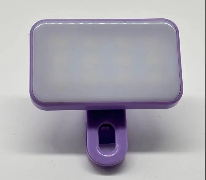 Clip-On Mini LED Selfie Light