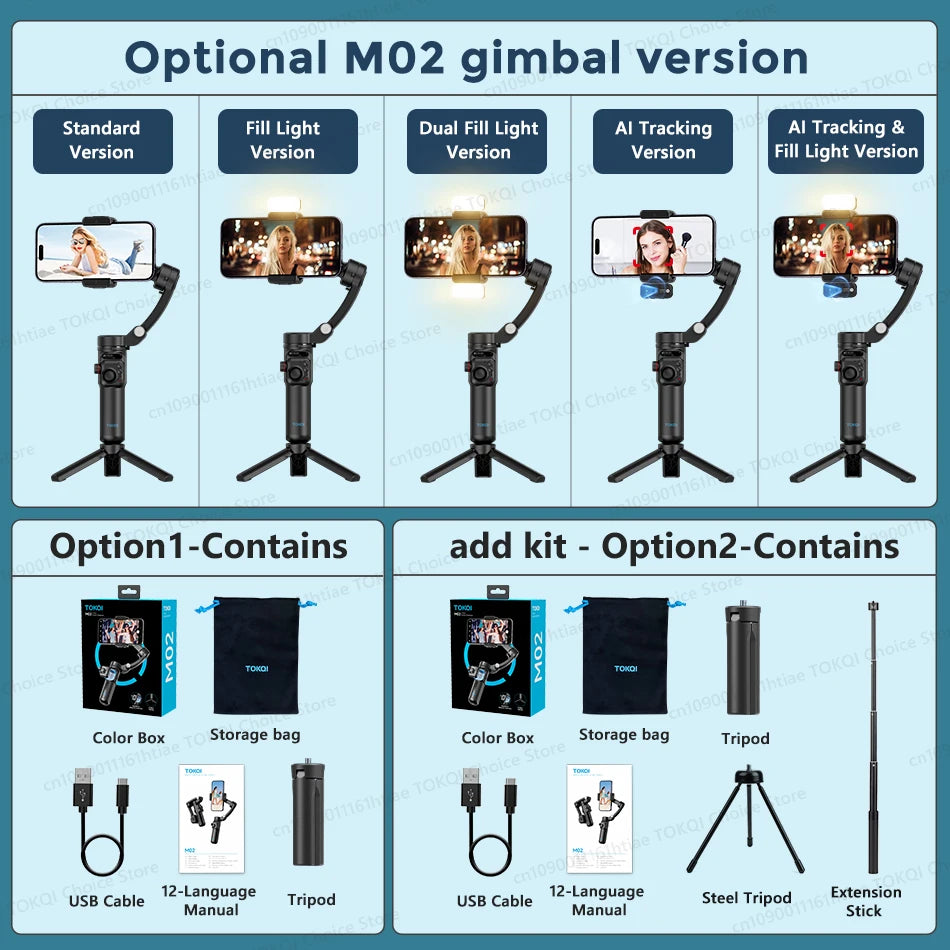 M02 Smartphone Gimbal Pro