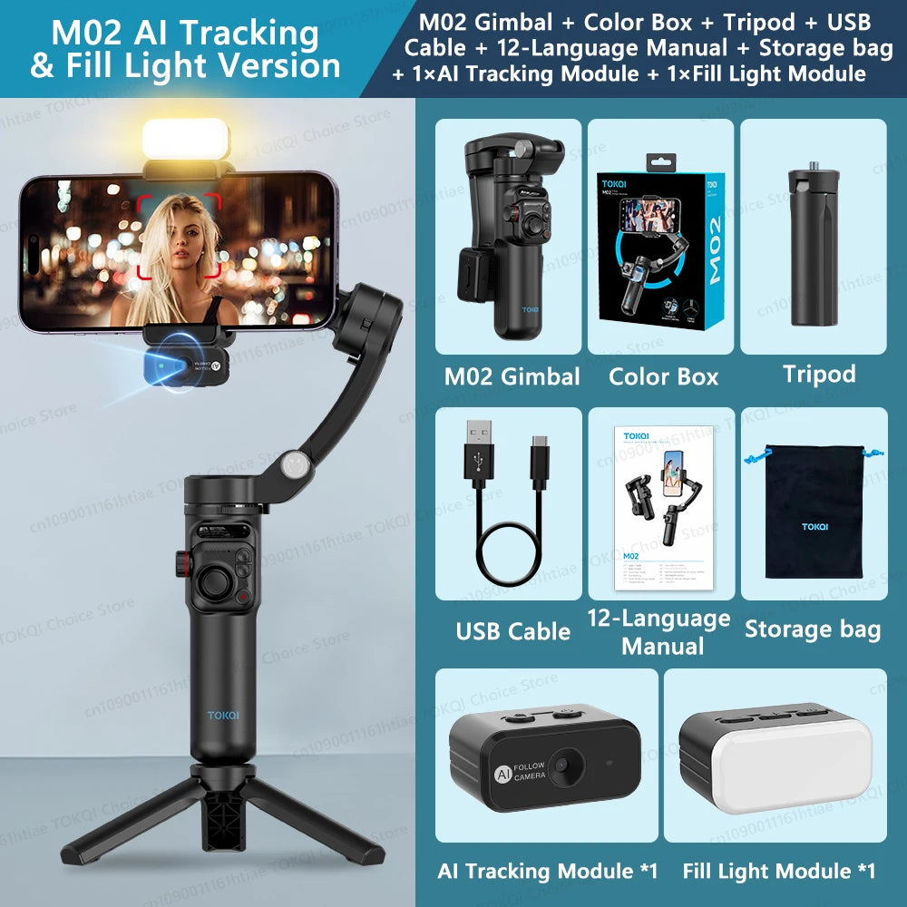 M02 Smartphone Gimbal Pro