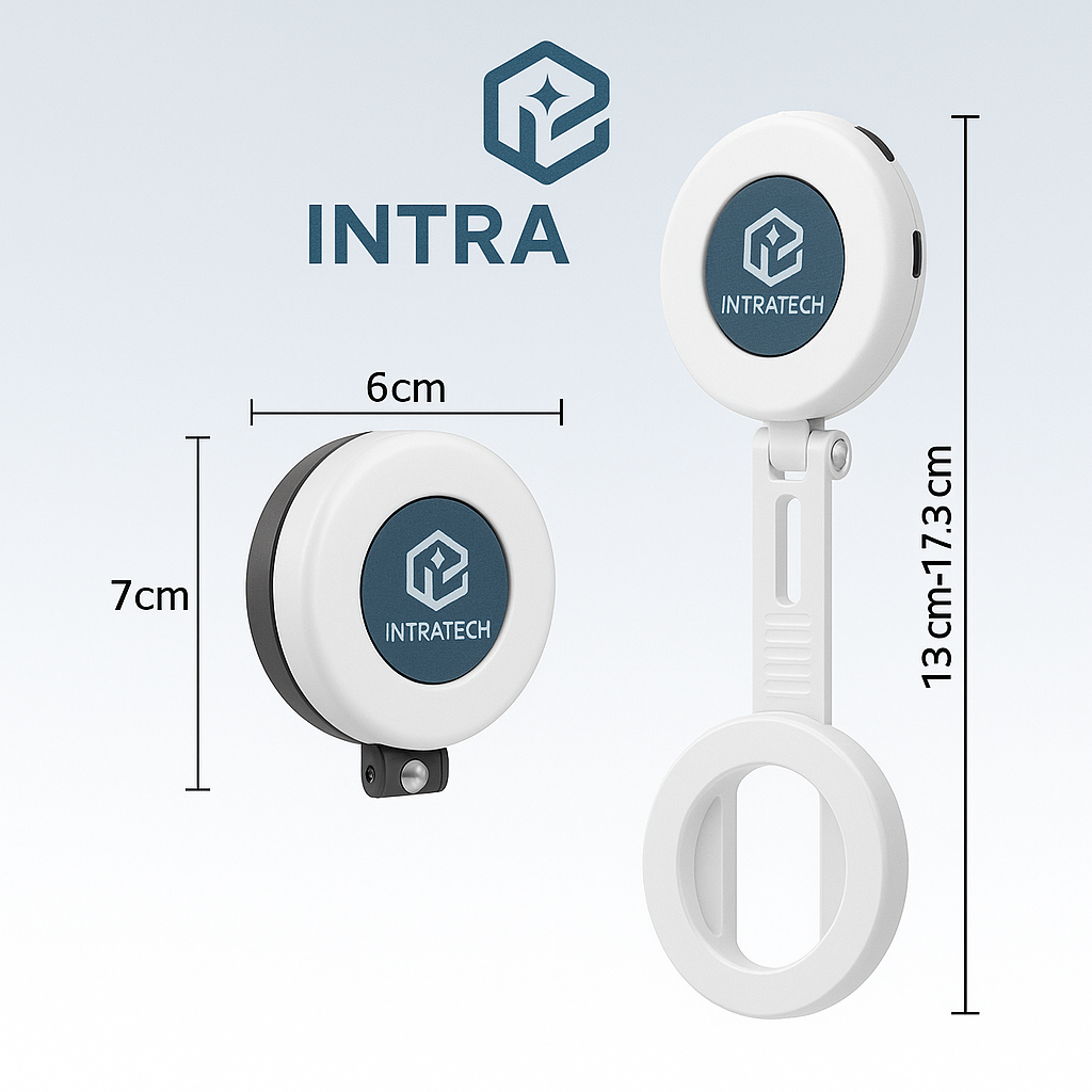 Magnetic Foldable Ring Light Phone Holder